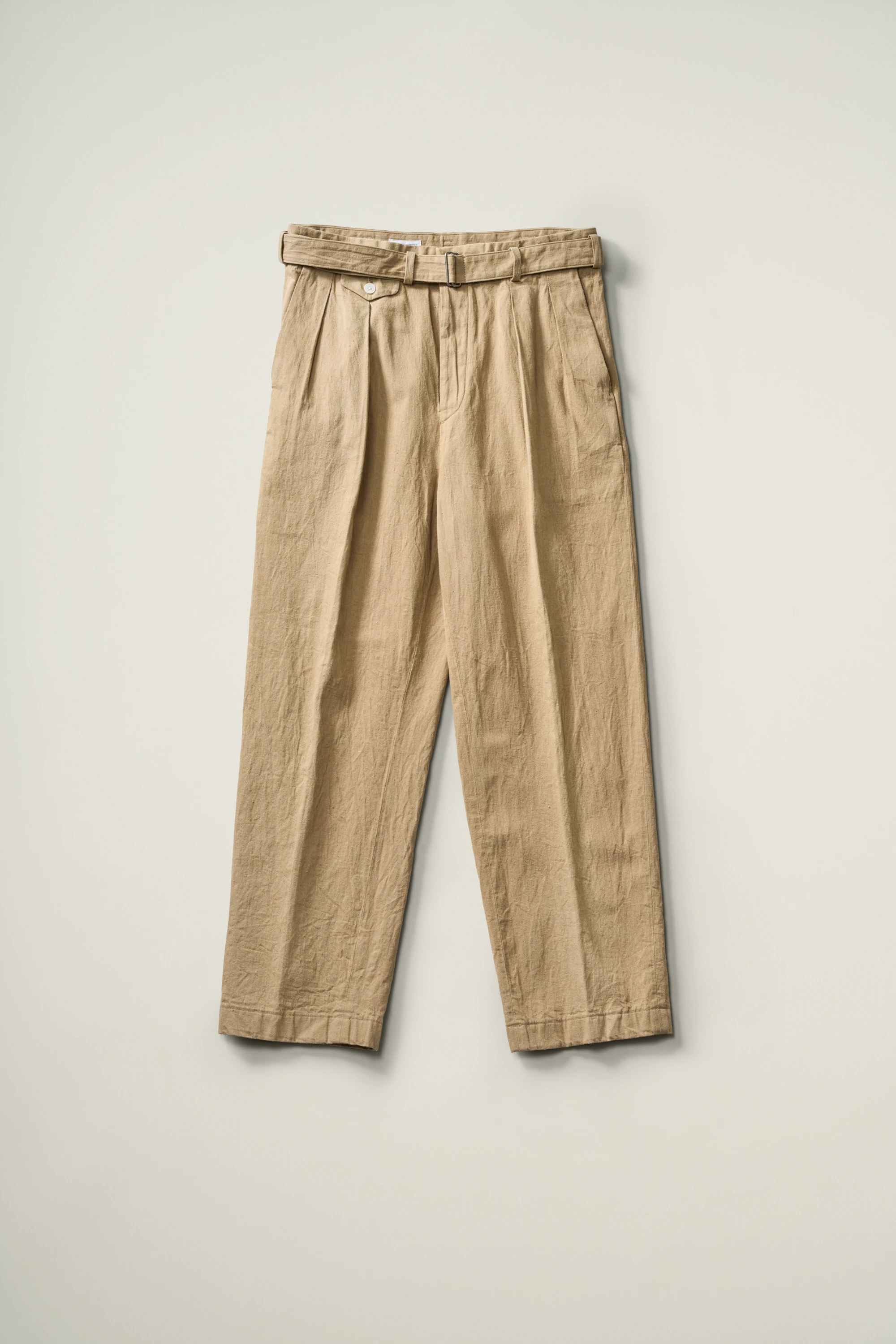 Cotton Linen Denim Riviera Trousers | BOTTOMS | KAPTAIN SUNSHINE