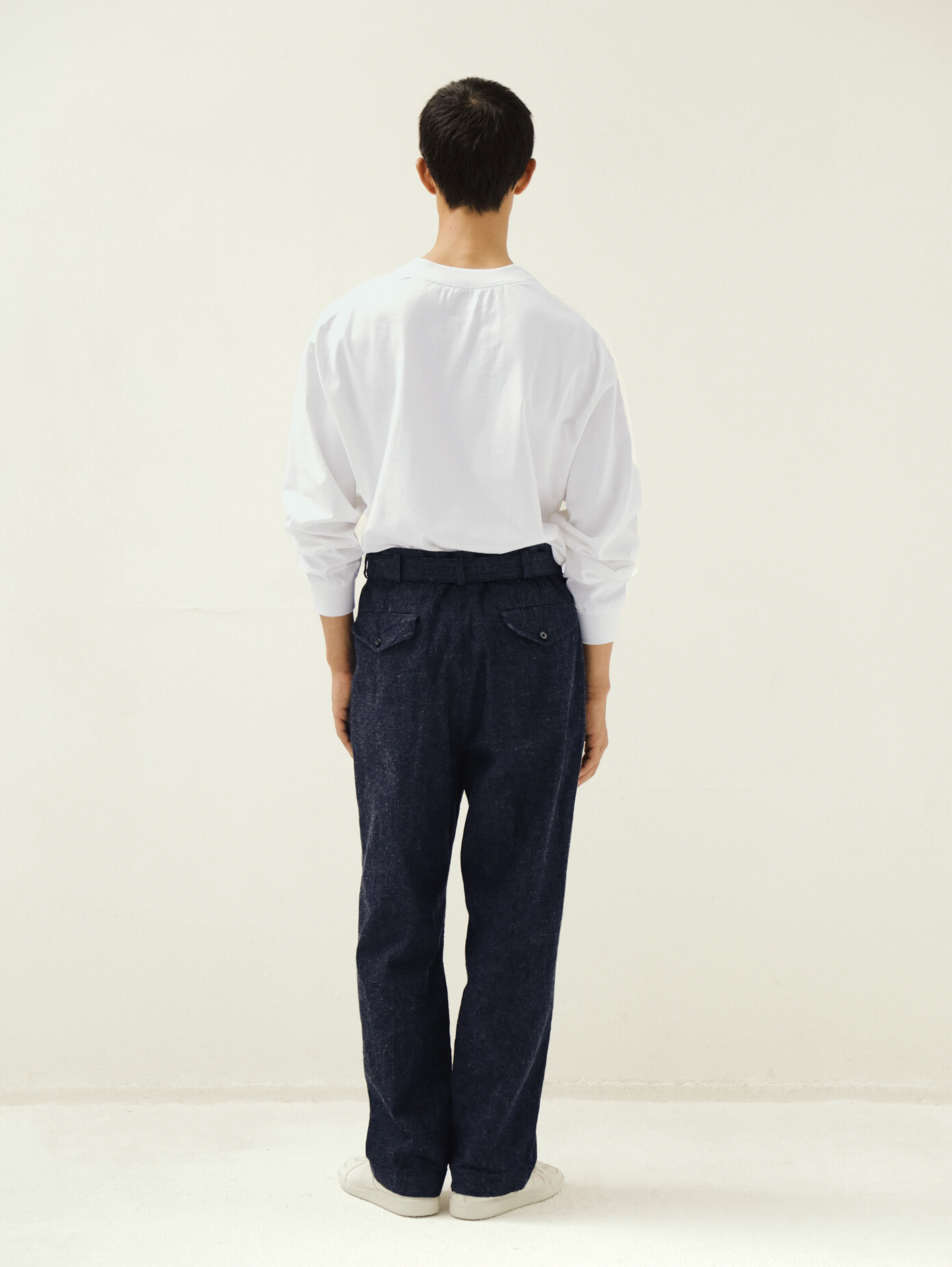 KAPTAIN SUNSHINE(キャプテンサンシャイン) |Cotton Linen Denim Riviera Trousers