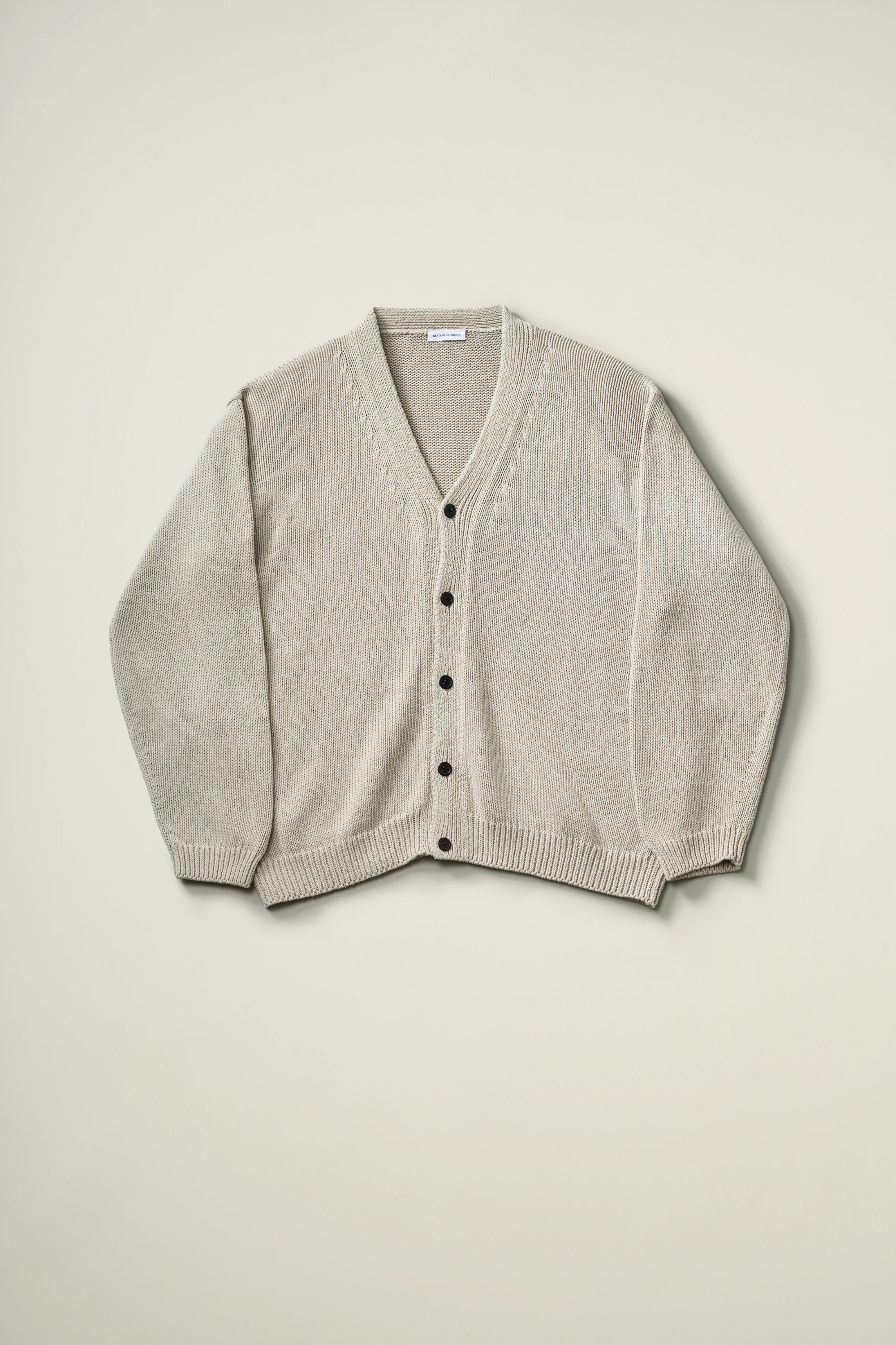 KAPTAIN SUNSHINE(キャプテンサンシャイン) |Cotton Washi Hand Frame Cardigan