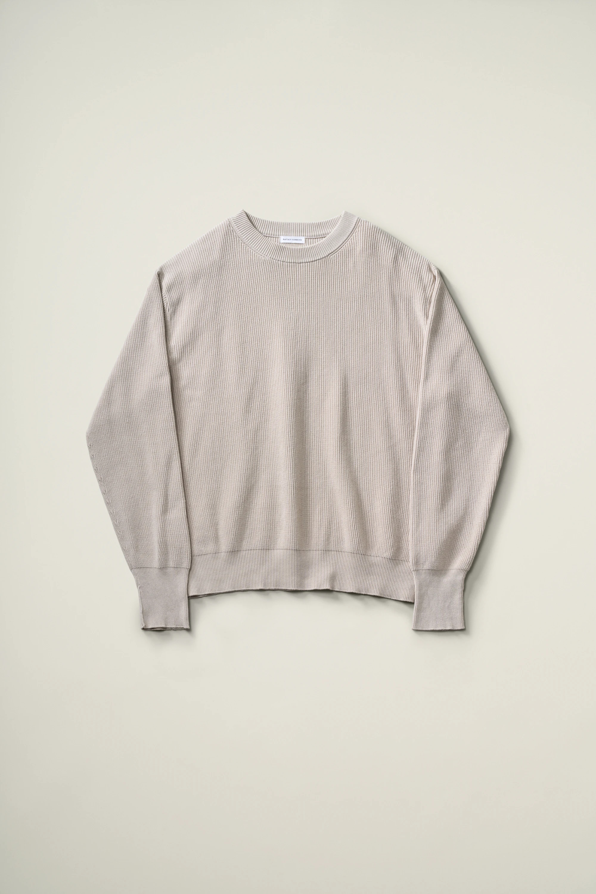 KAPTAIN SUNSHINE(キャプテンサンシャイン) |Cotton Rib Knit P/O