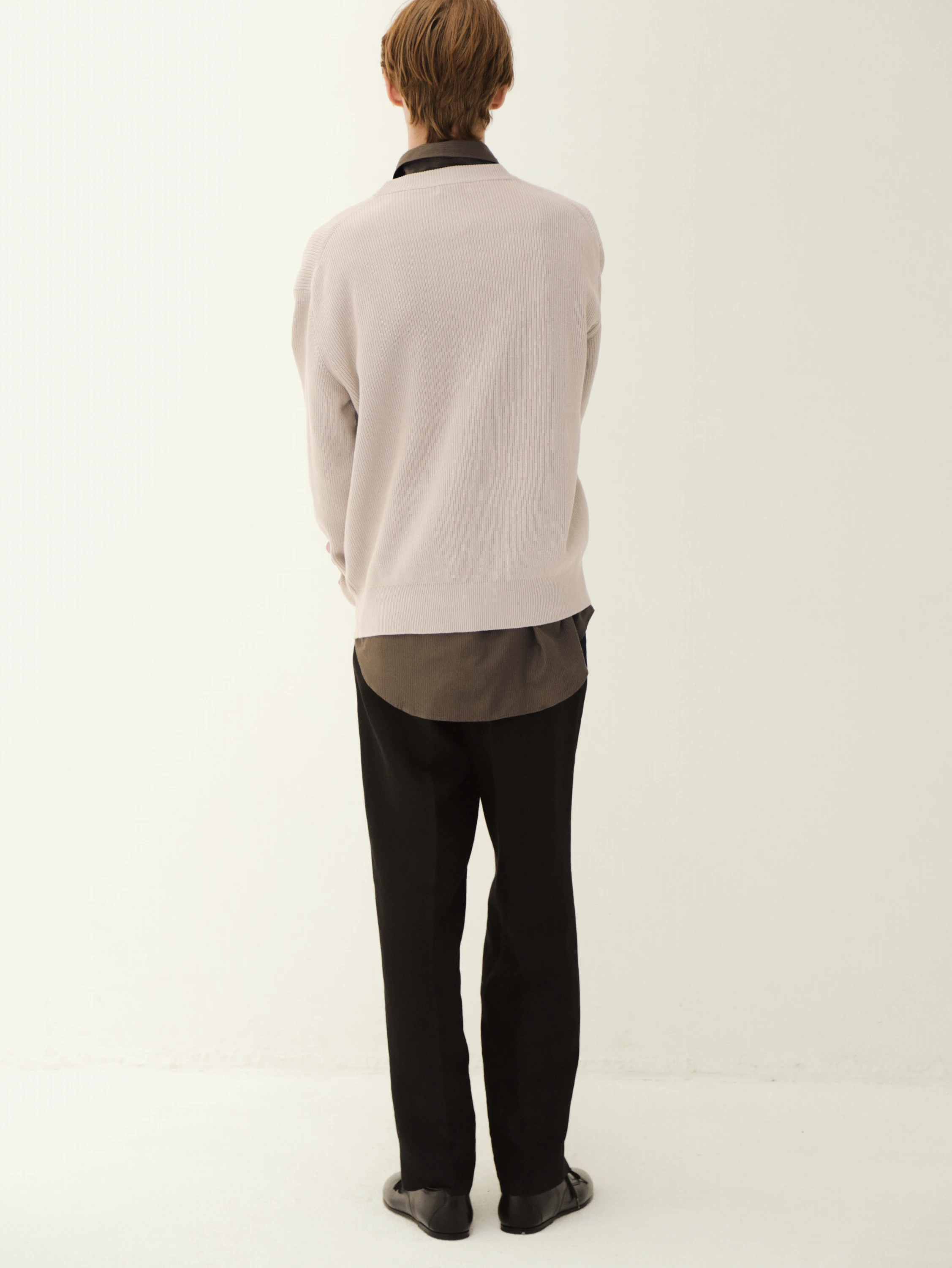 KAPTAIN SUNSHINE(キャプテンサンシャイン) |Cotton Rib Knit P/O