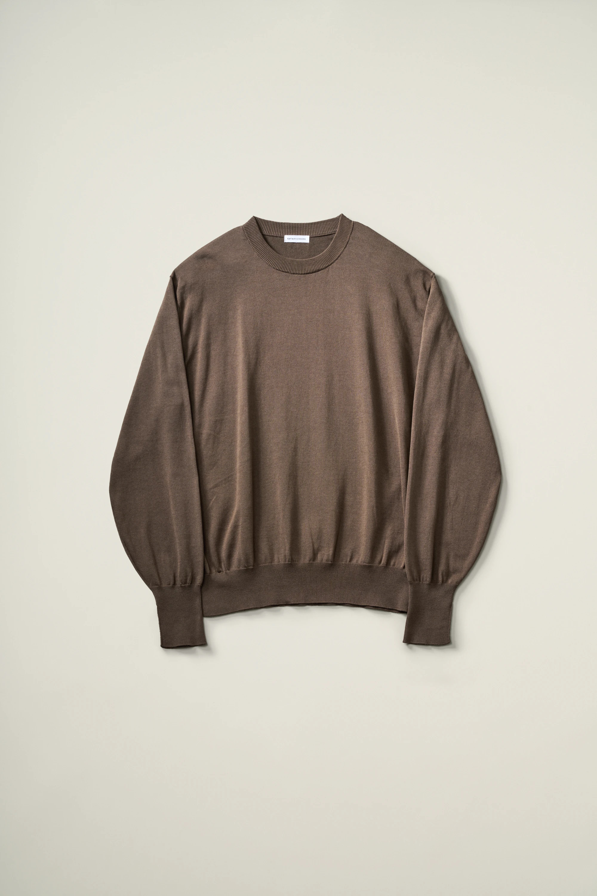Cotton Knit Crewneck P/O | KNIT | KAPTAIN SUNSHINE ONLINE STORE Cotton Knit Crewneck P/O | KNIT | KAPTAIN SUNSHINE ONLINE STORE