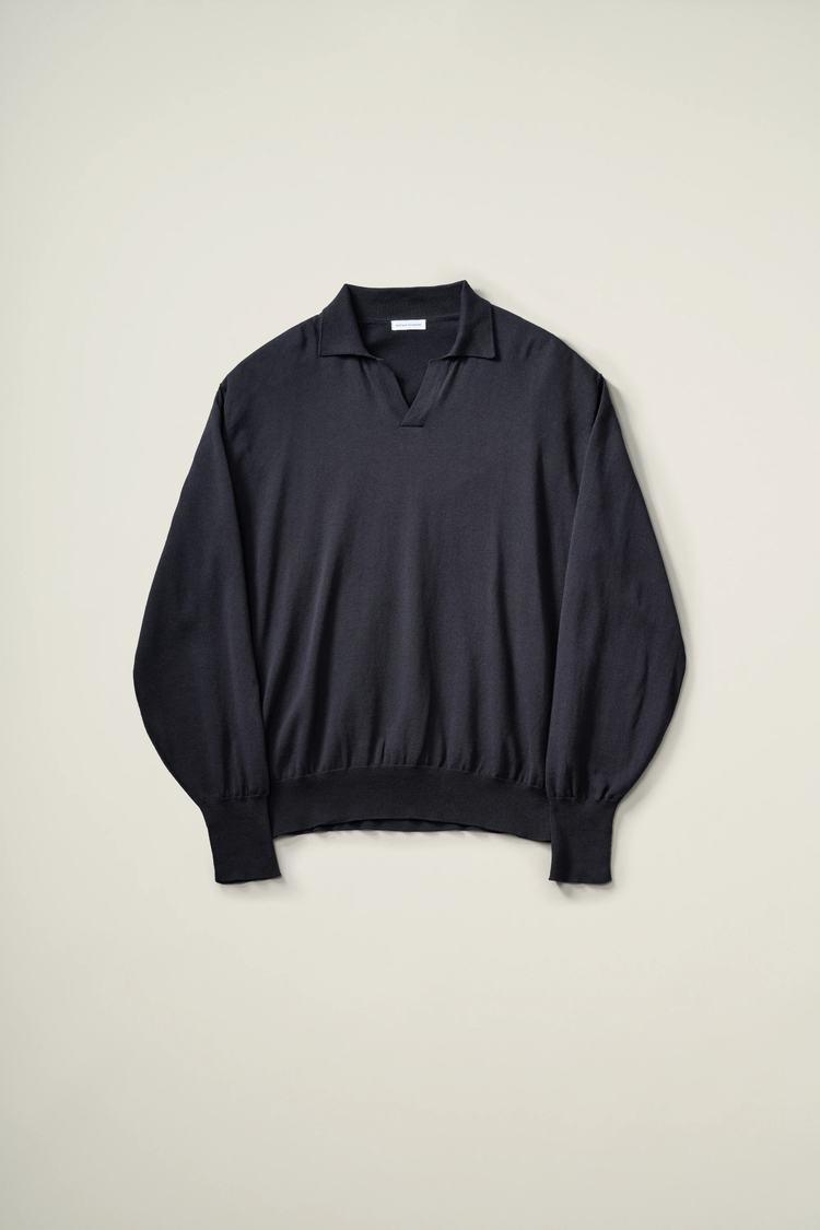 Cotton Knit Skipper Shirt | KNIT | KAPTAIN SUNSHINE ONLINE STORE