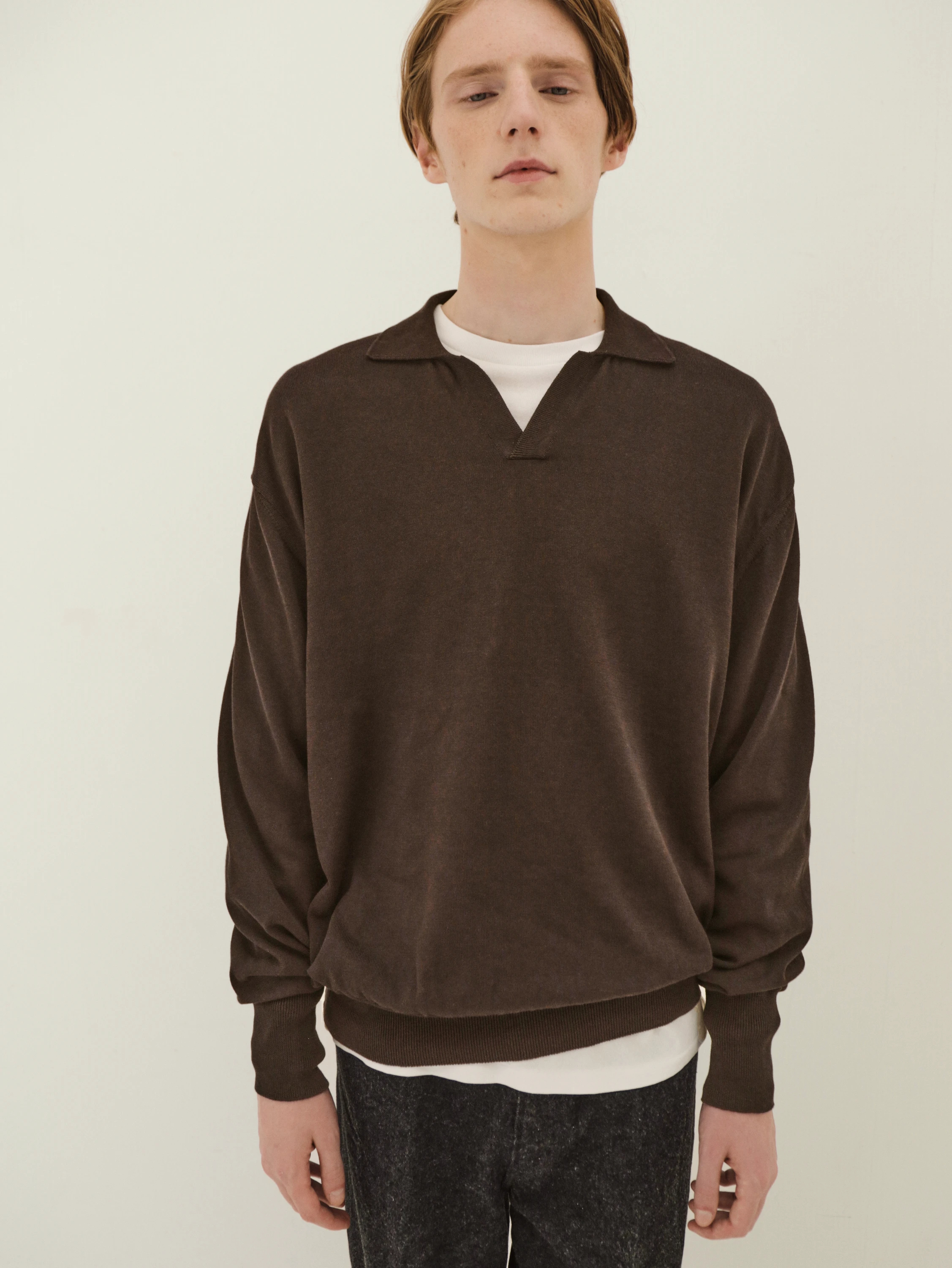 Cotton Knit Skipper Shirt | KNIT | KAPTAIN SUNSHINE ONLINE STORE