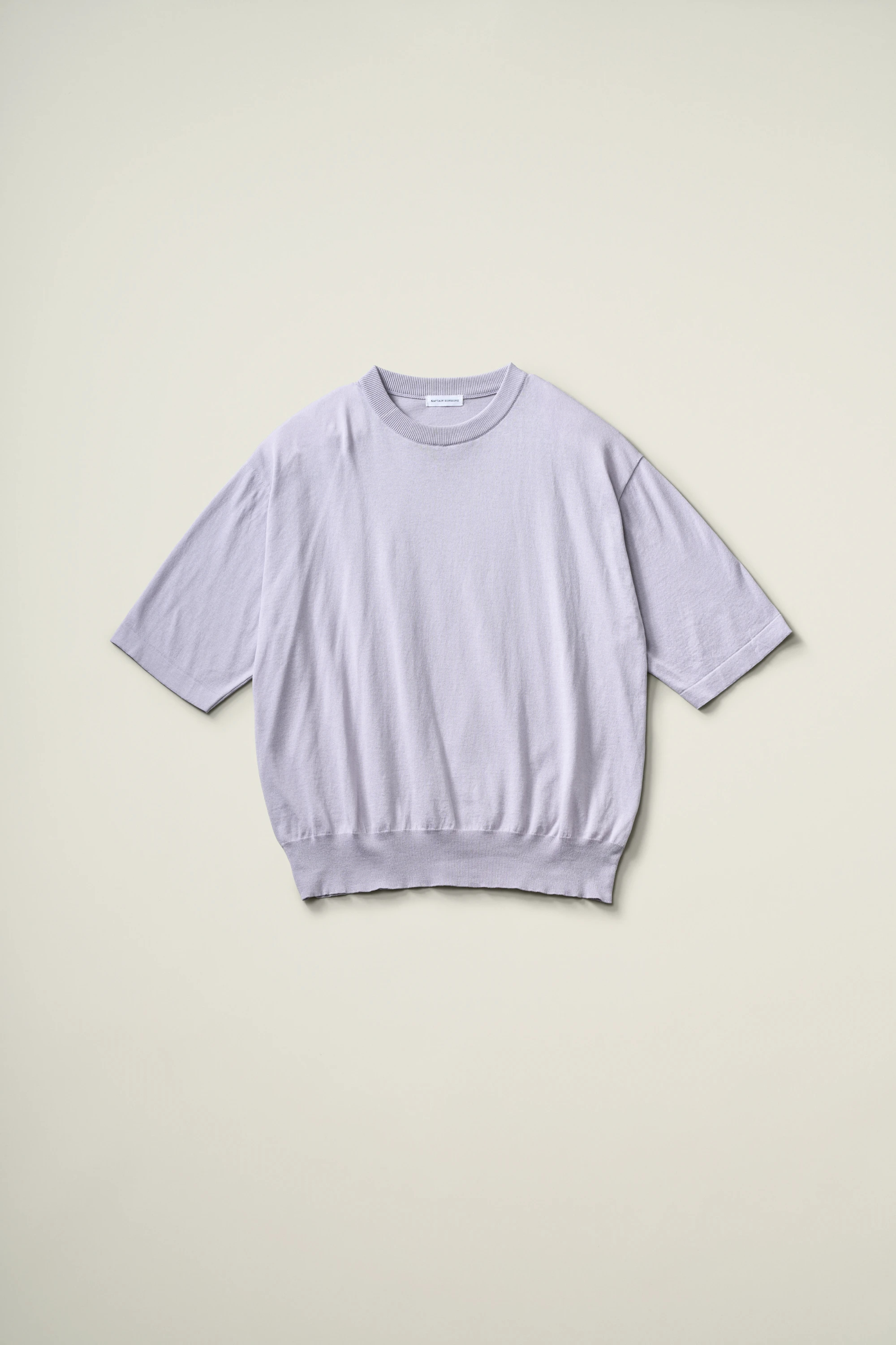 KAPTAIN SUNSHINE(キャプテンサンシャイン) |Cotton Knit High-gauge Tee