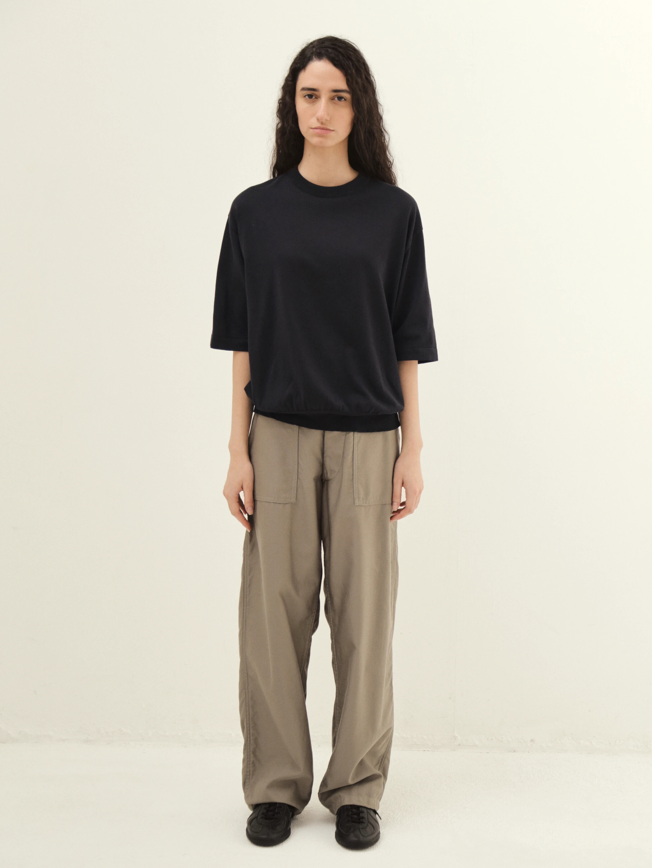 KAPTAIN SUNSHINE(キャプテンサンシャイン) |Cotton Knit High-gauge Tee