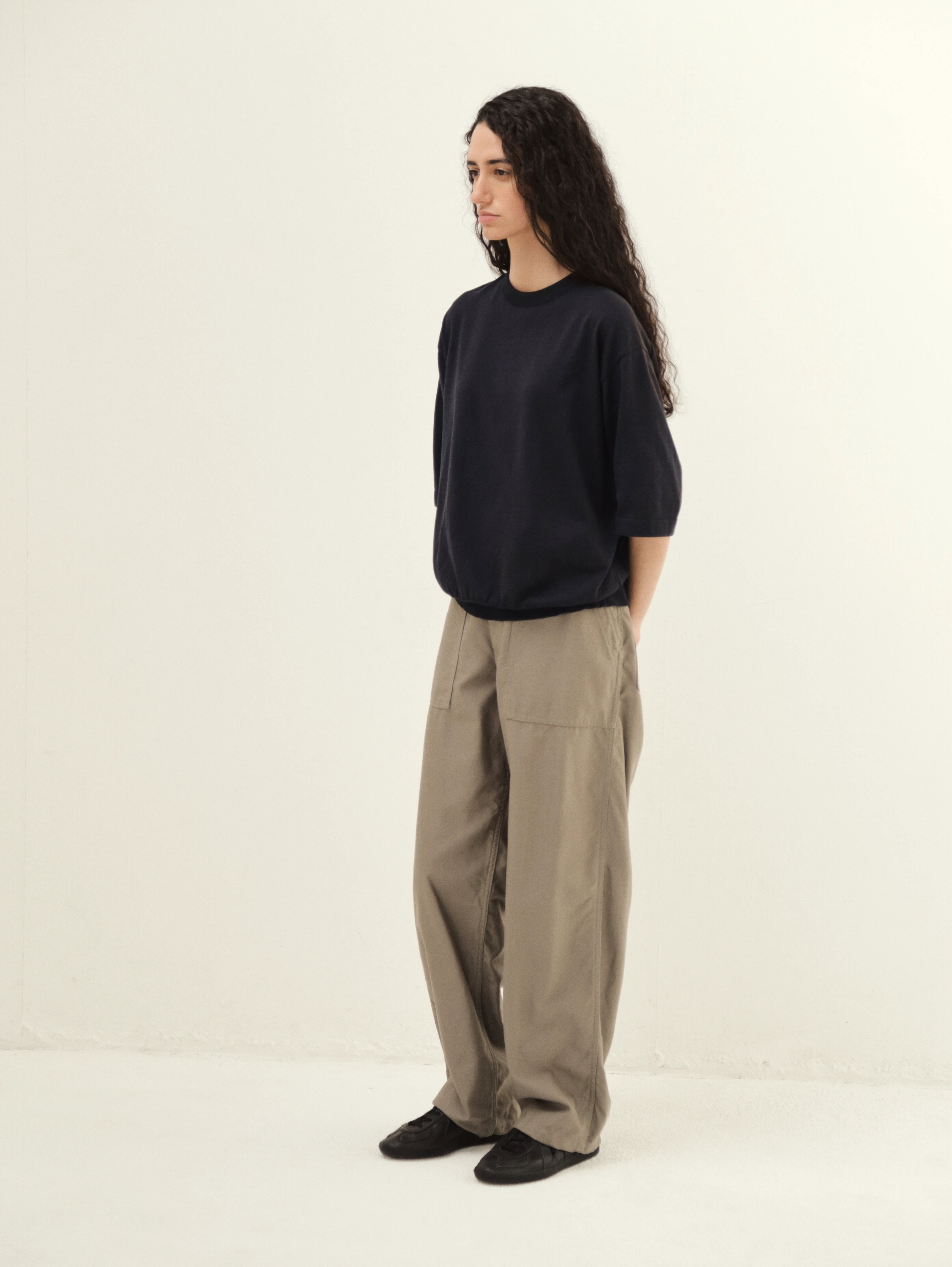 KAPTAIN SUNSHINE(キャプテンサンシャイン) |Cotton Knit High-gauge Tee