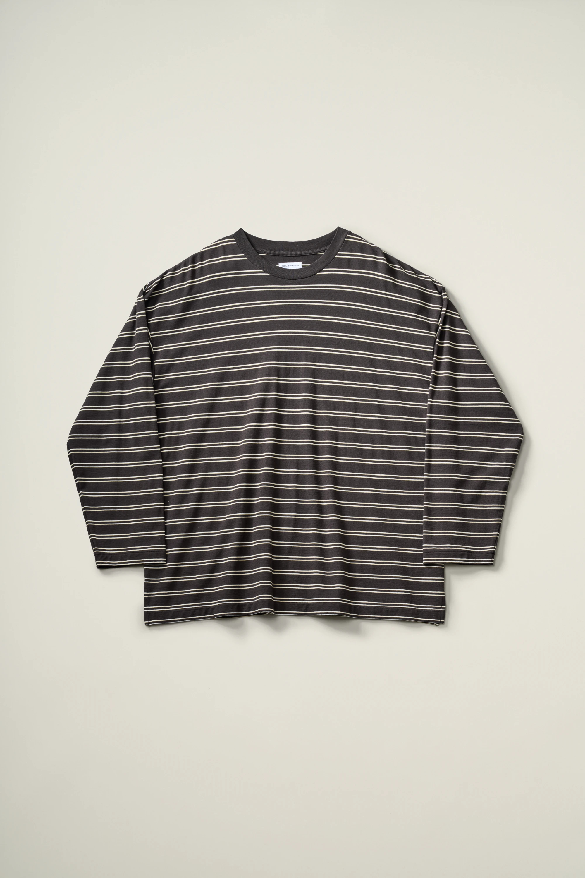 KAPTAIN SUNSHINE(キャプテンサンシャイン) |Hard Twisted Stripe Jersey L/S Tee