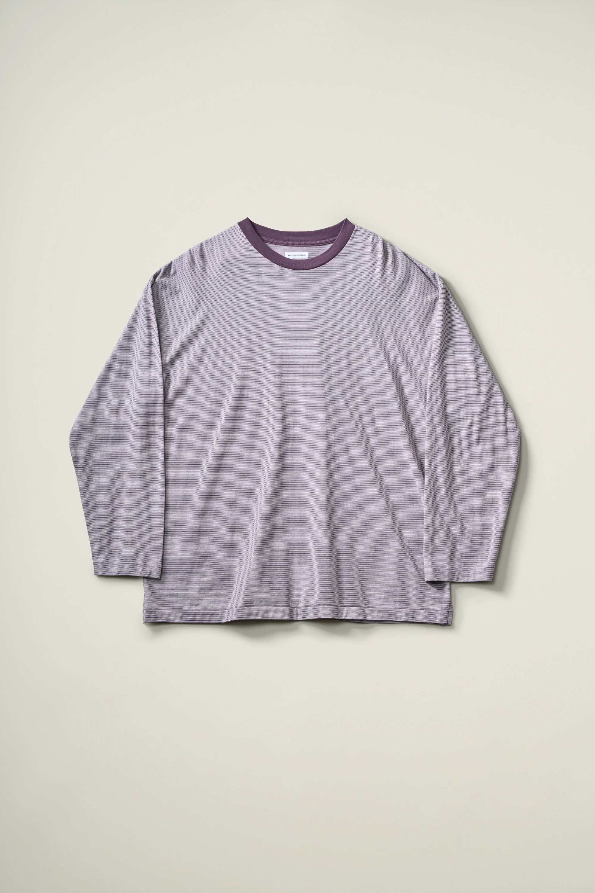 KAPTAIN SUNSHINE(キャプテンサンシャイン) |Hard Twisted Stripe Jersey L/S Tee