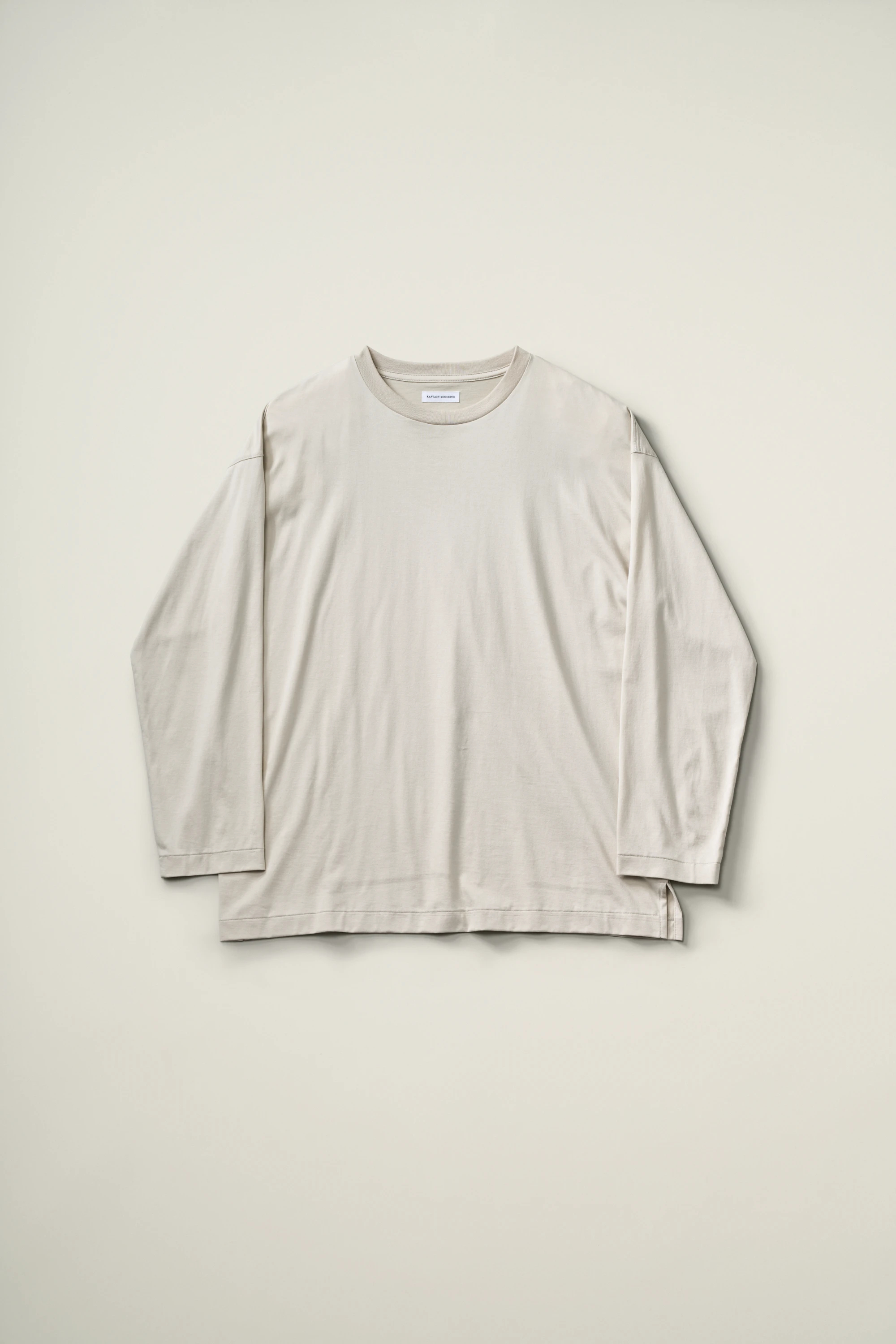 KAPTAIN SUNSHINE(キャプテンサンシャイン) |Suvin Cotton Suede Tenjiku L/S Tee