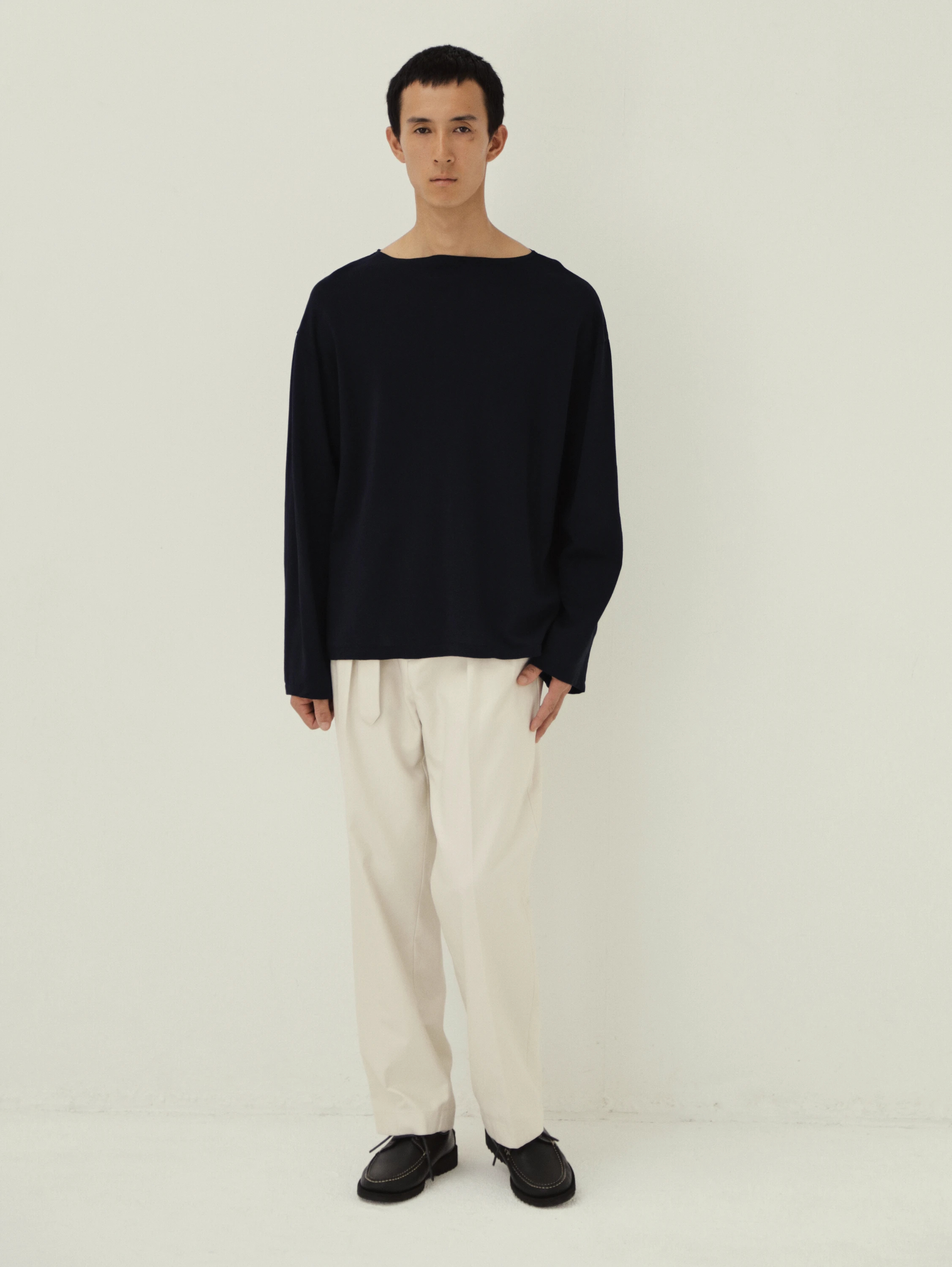 KAPTAIN SUNSHINE(キャプテンサンシャイン) |Washi Tenjiku Boatneck P/O