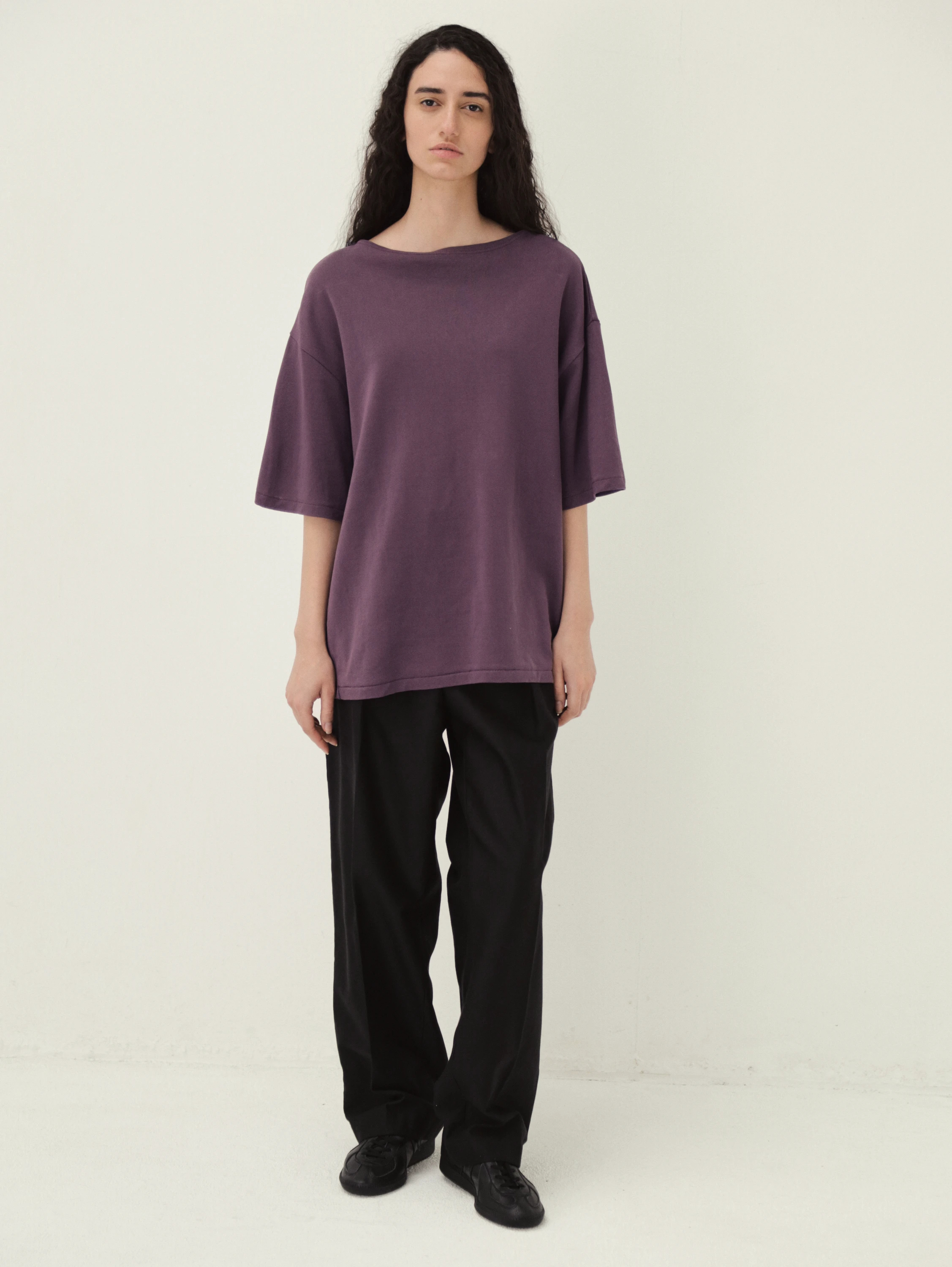 KAPTAIN SUNSHINE(キャプテンサンシャイン) |Washi Tenjiku Boatneck Half-sleeve Tee