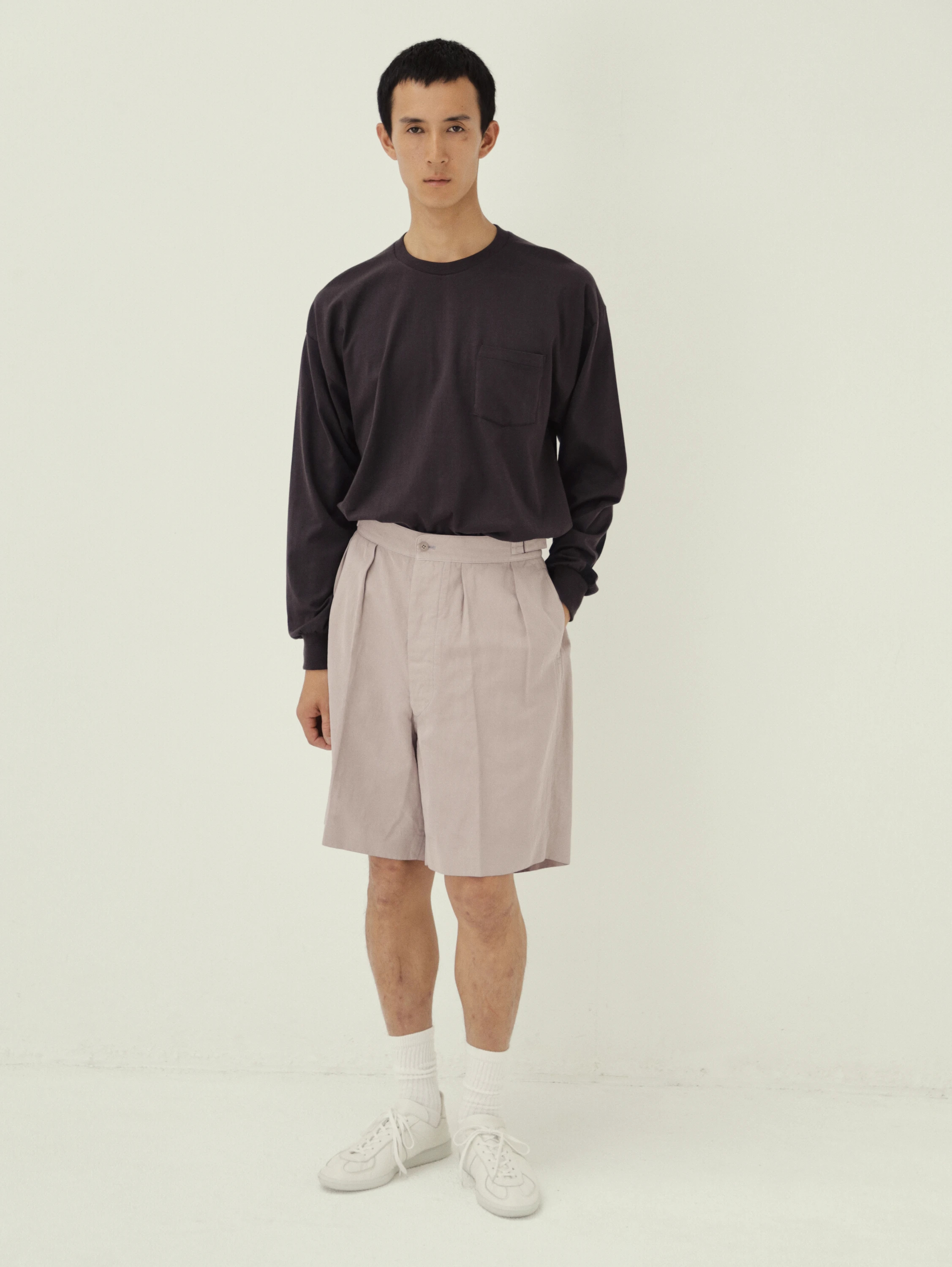 COTTON LINEN SHORT | BOTTOMS | KAPTAIN SUNSHINE ONLINE STORE