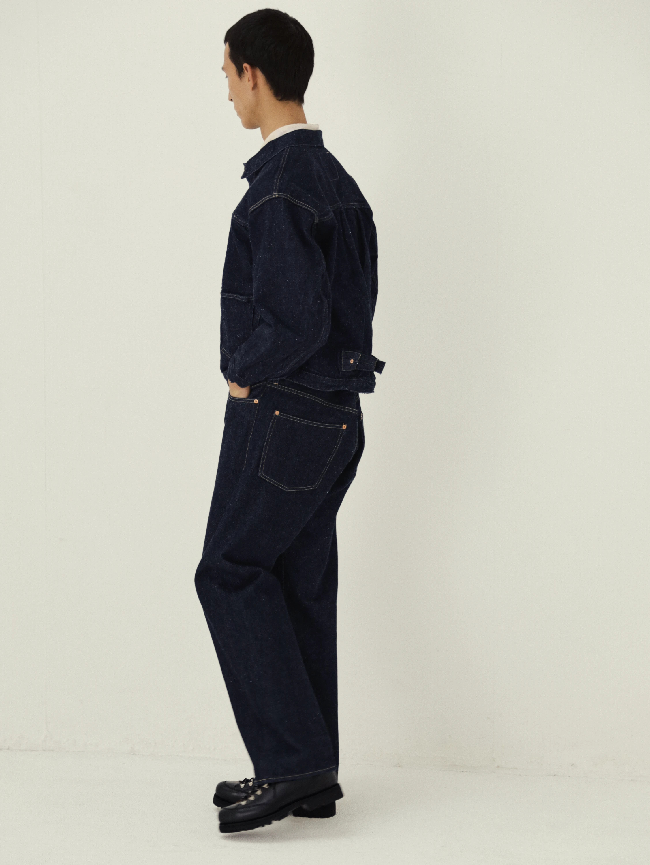 DENIM TRACKER 1P JACKET | OUTER WEAR | KAPTAIN SUNSHINE ONLINE STORE