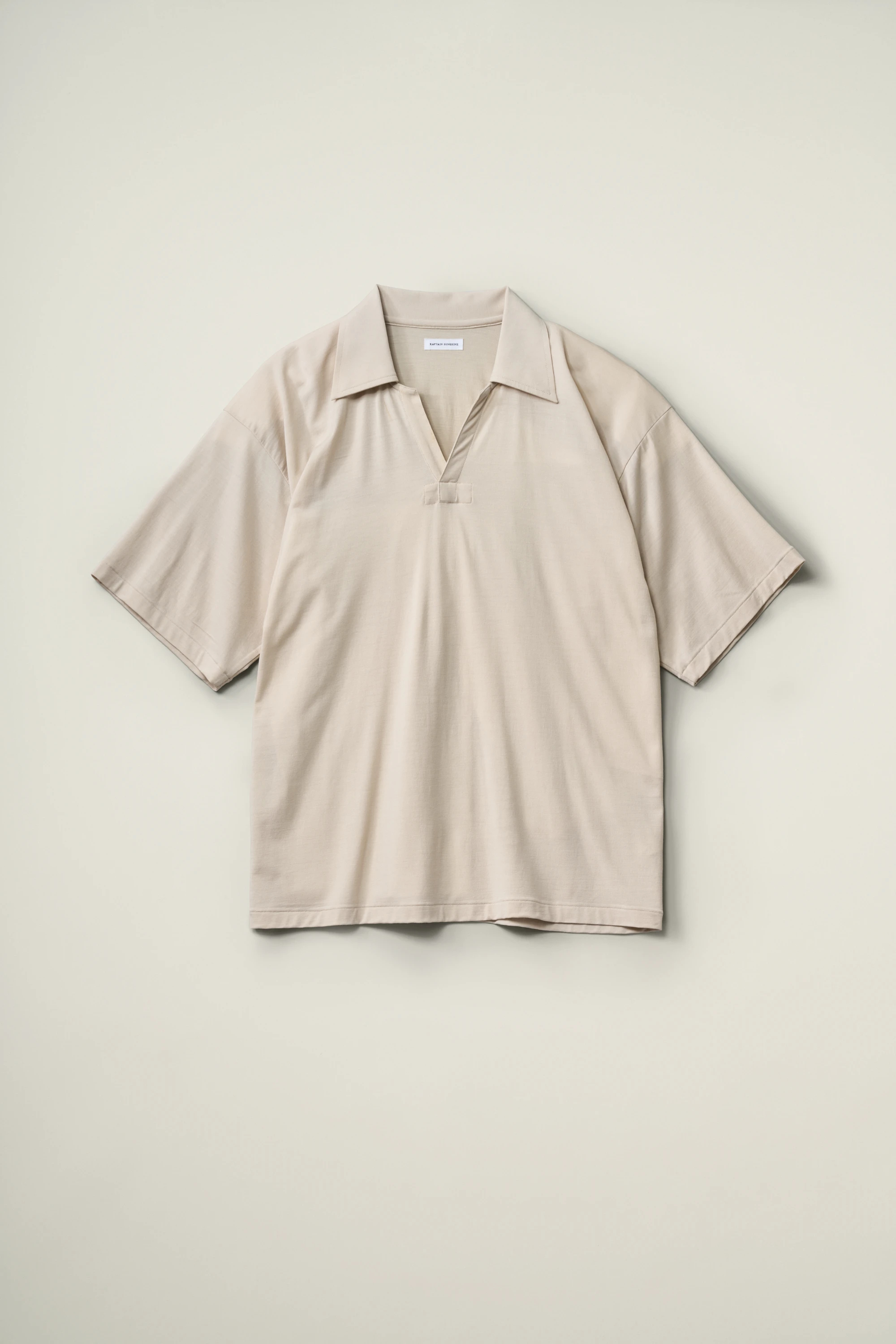 KAPTAIN SUNSHINE(キャプテンサンシャイン) |Super Soft Merino Tenjiku Half-sleeve Skipper 