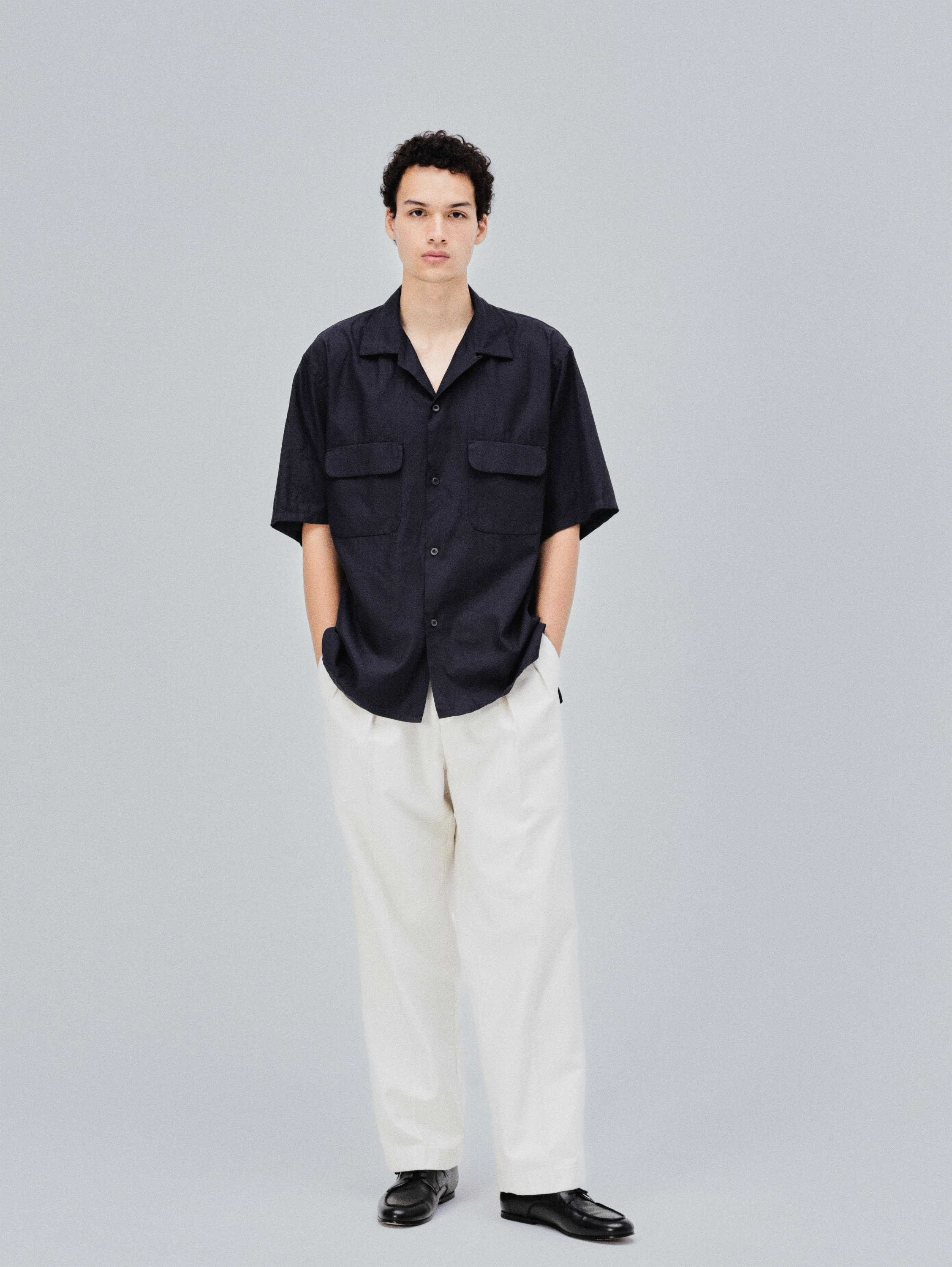 Open Collar SS Shirt | SHIRTS | KAPTAIN SUNSHINE ONLINE STORE