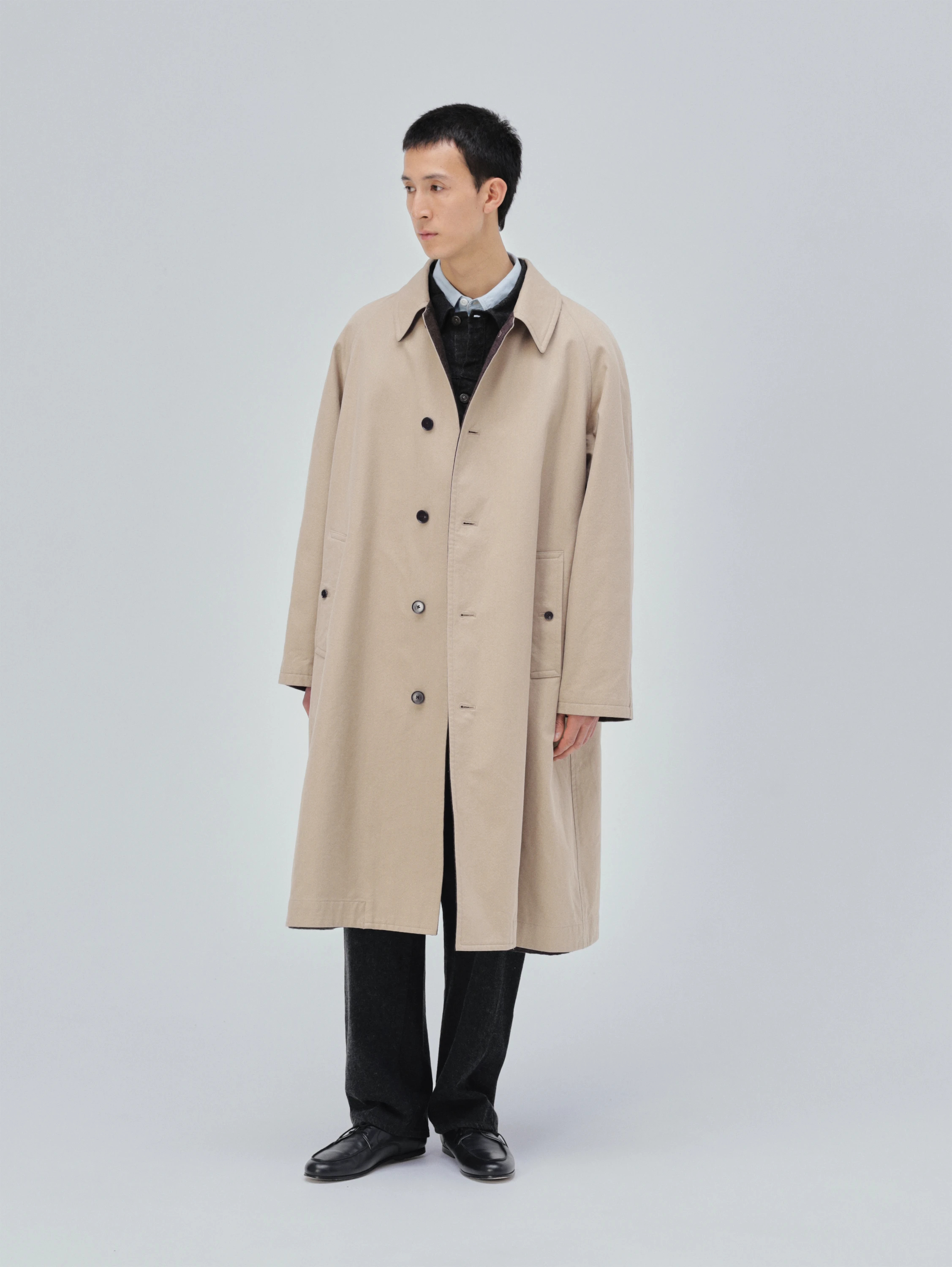 Cotton Mock Twist Umbrella Coat | OUTER WEAR | KAPTAIN SUNSHINE