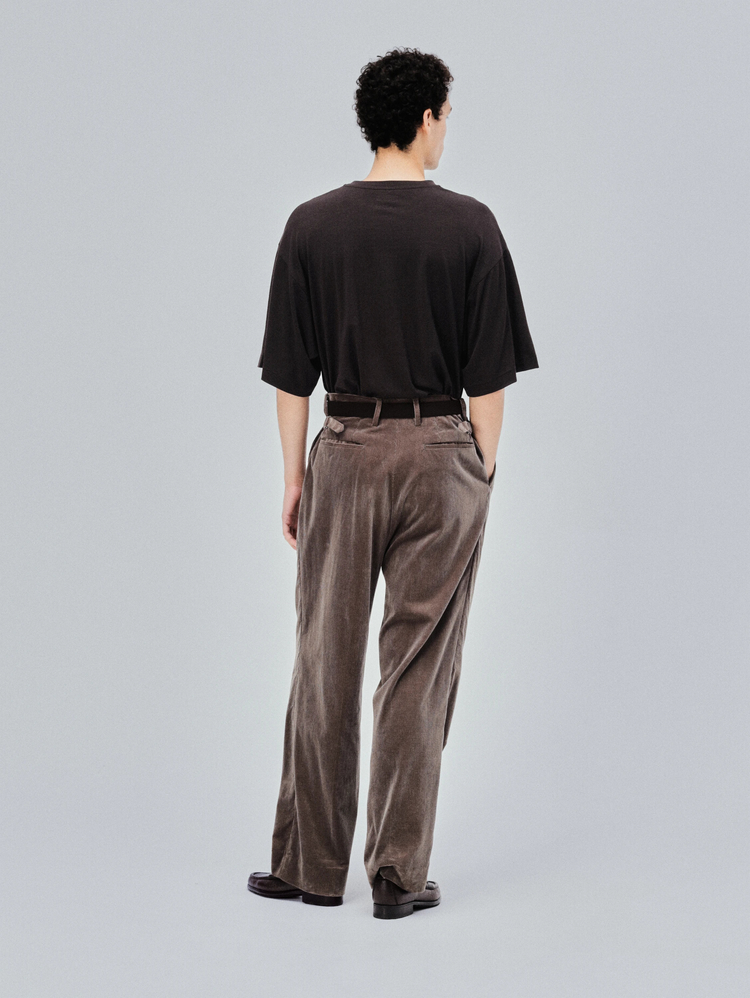 Cotton Corduroy Shoecut Slacks | BOTTOMS | KAPTAIN SUNSHINE ONLINE