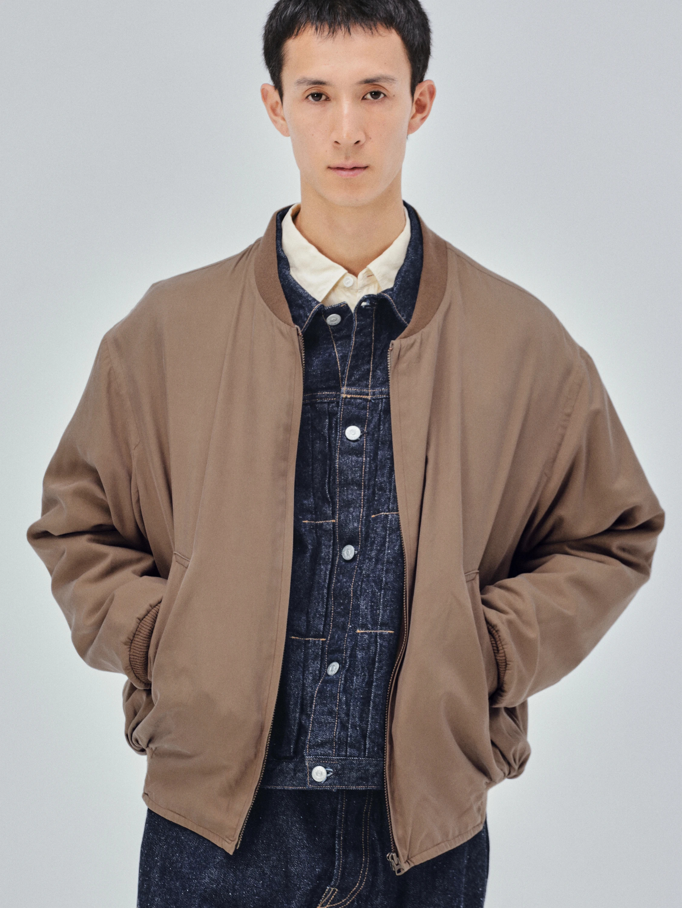 キャプテン サンシャイン 22AW Silk Bomber Jacket Silk Bomber Jacket | OUTER WEAR | KAPTAIN SUNSHINE ONLINE STORE