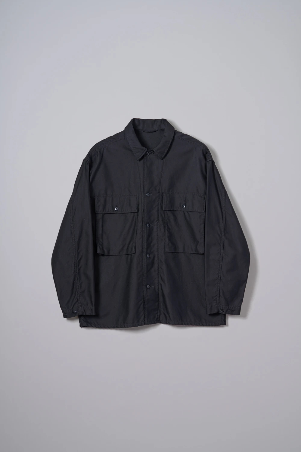 KAPTAIN SUNSHINE(キャプテンサンシャイン) |Cotton Satin Field Shirt Jacket