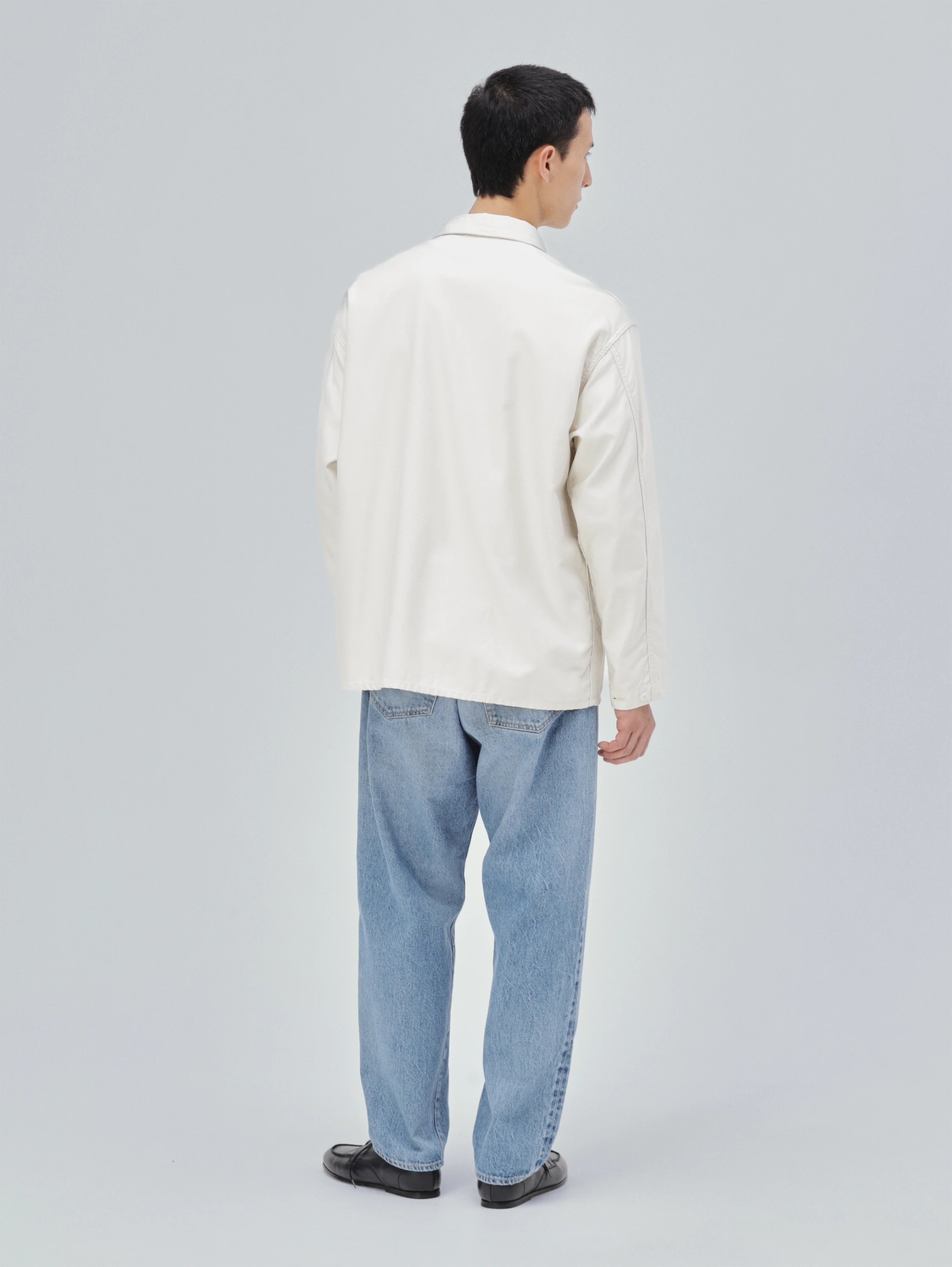 KAPTAIN SUNSHINE(キャプテンサンシャイン) |Cotton Satin Field Shirt Jacket