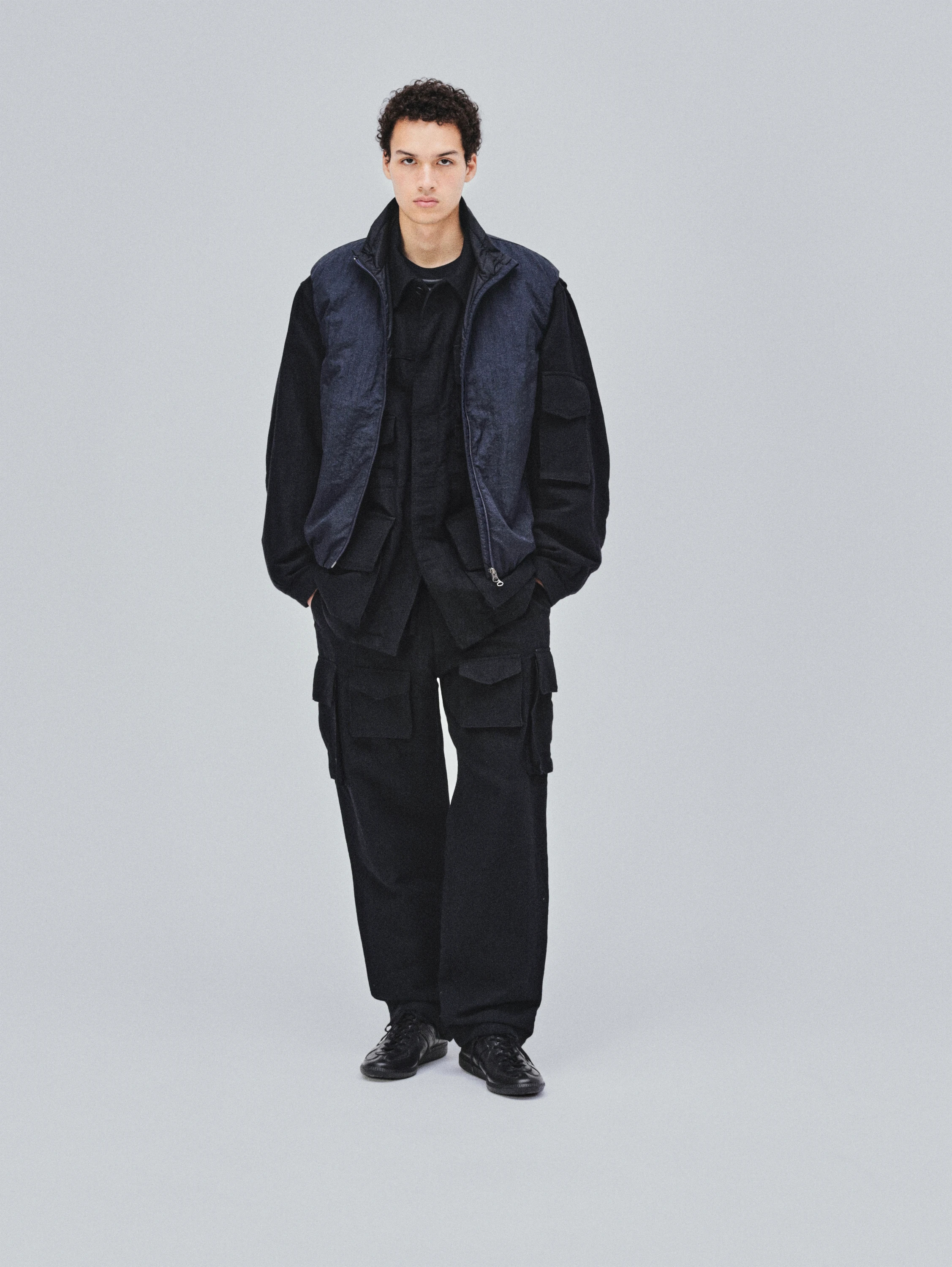 Shrink Nylon Puff Vest | OUTER WEAR | KAPTAIN SUNSHINE ONLINE STORE