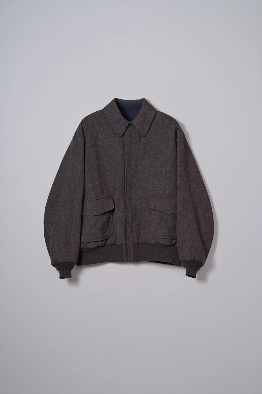 KAPTAIN SUNSHINE(キャプテンサンシャイン) |Wool Herringbone Flight Jacket
