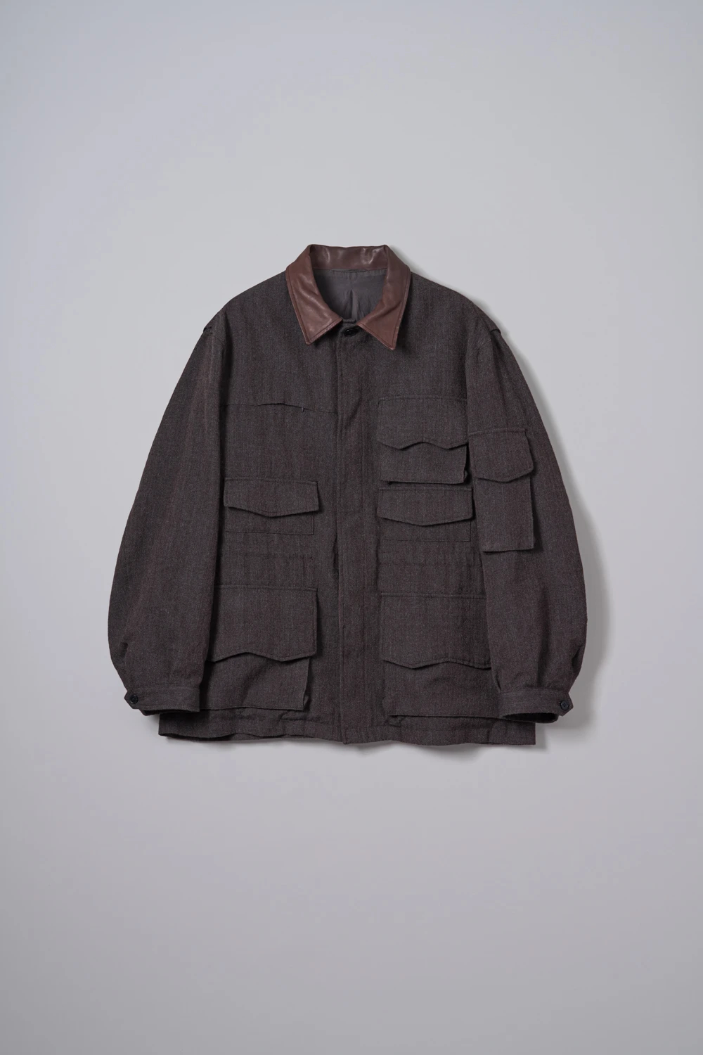 Wool Herringbone Explorer Jacket | OUTER WEAR | KAPTAIN SUNSHINE