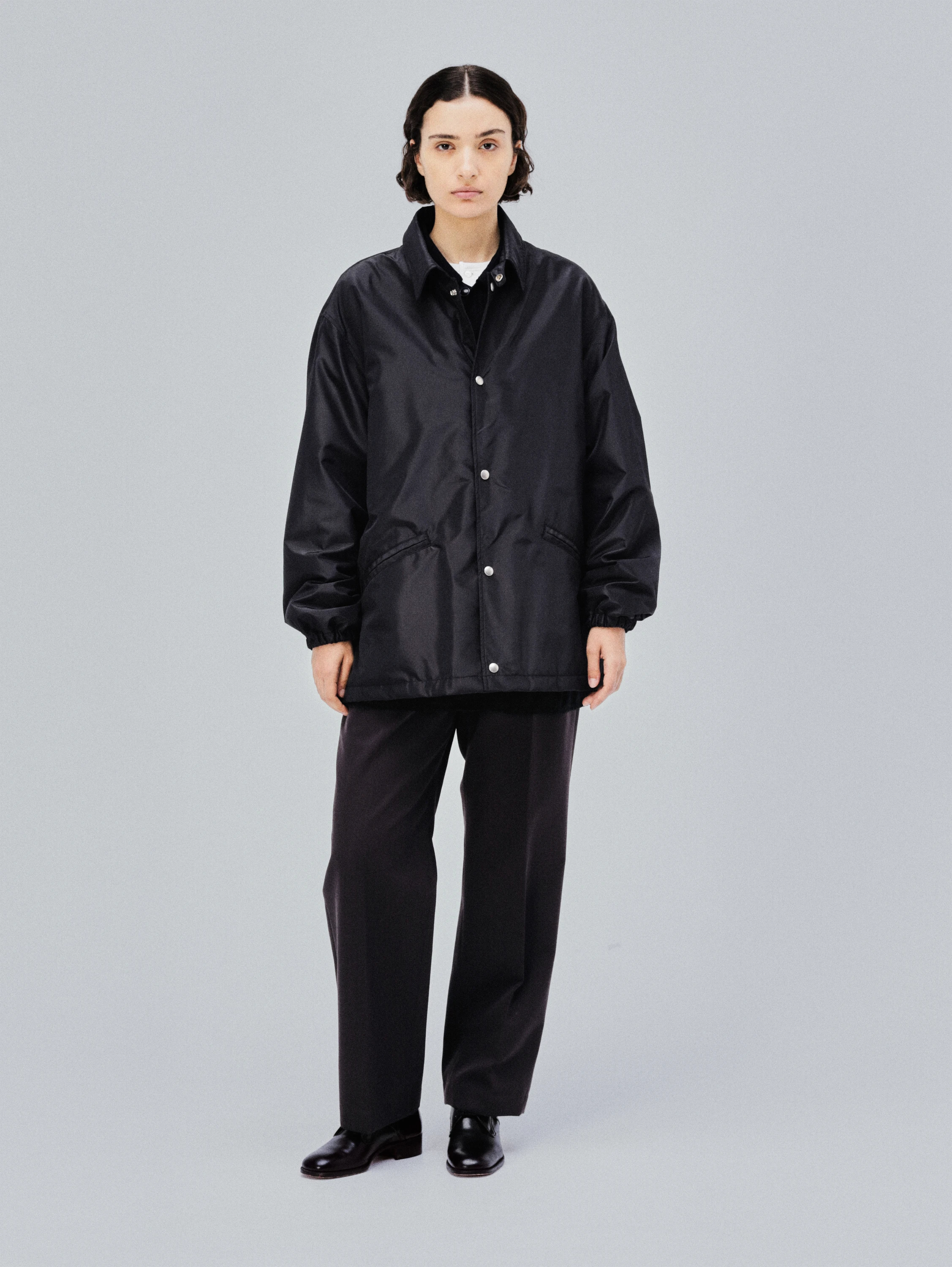 KAPTAIN SUNSHINE(キャプテンサンシャイン) |Silk Poly Coach Jacket