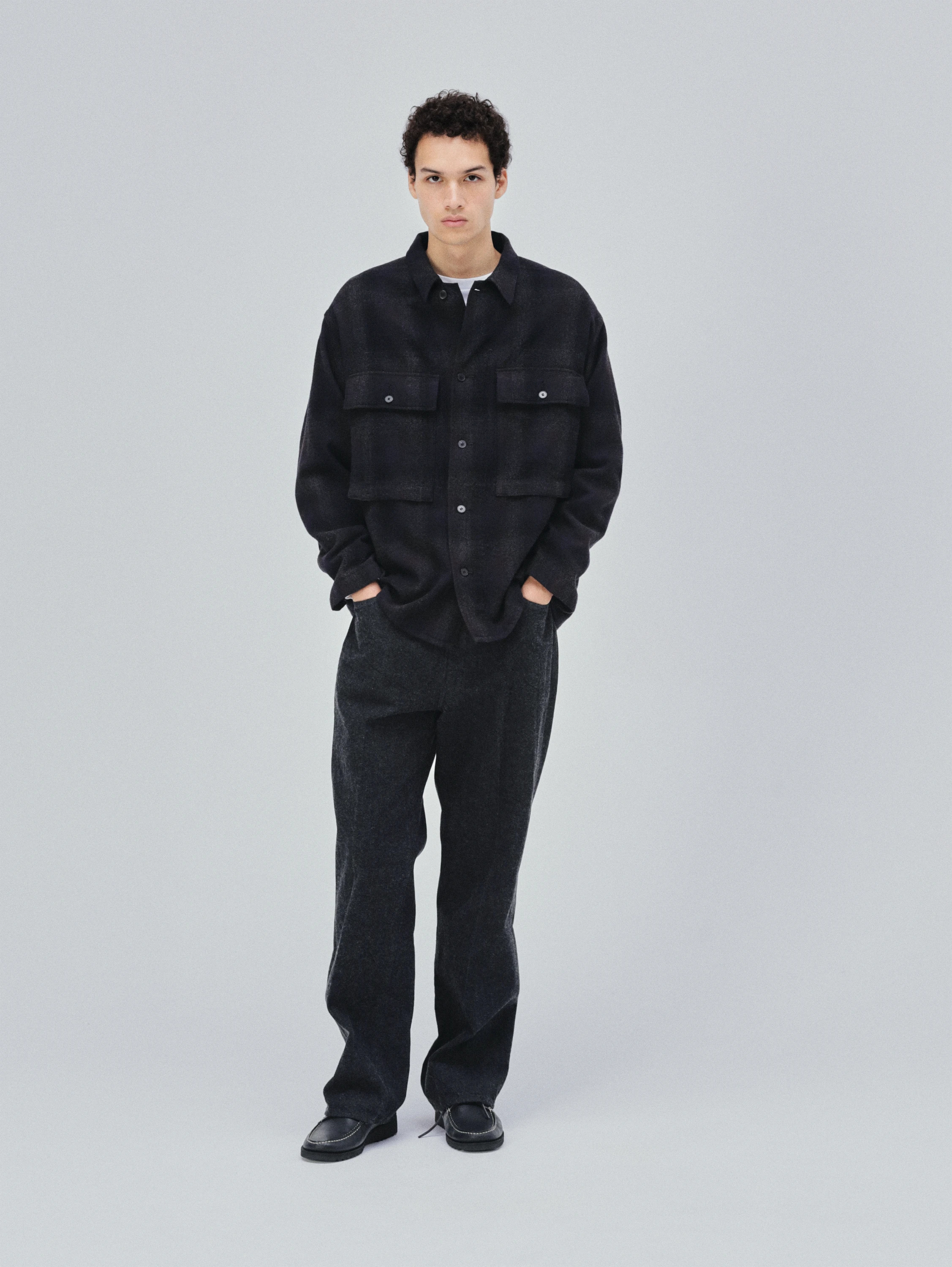 KAPTAIN SUNSHINE(キャプテンサンシャイン) |Alpaca Wool Field Shirt Jacket