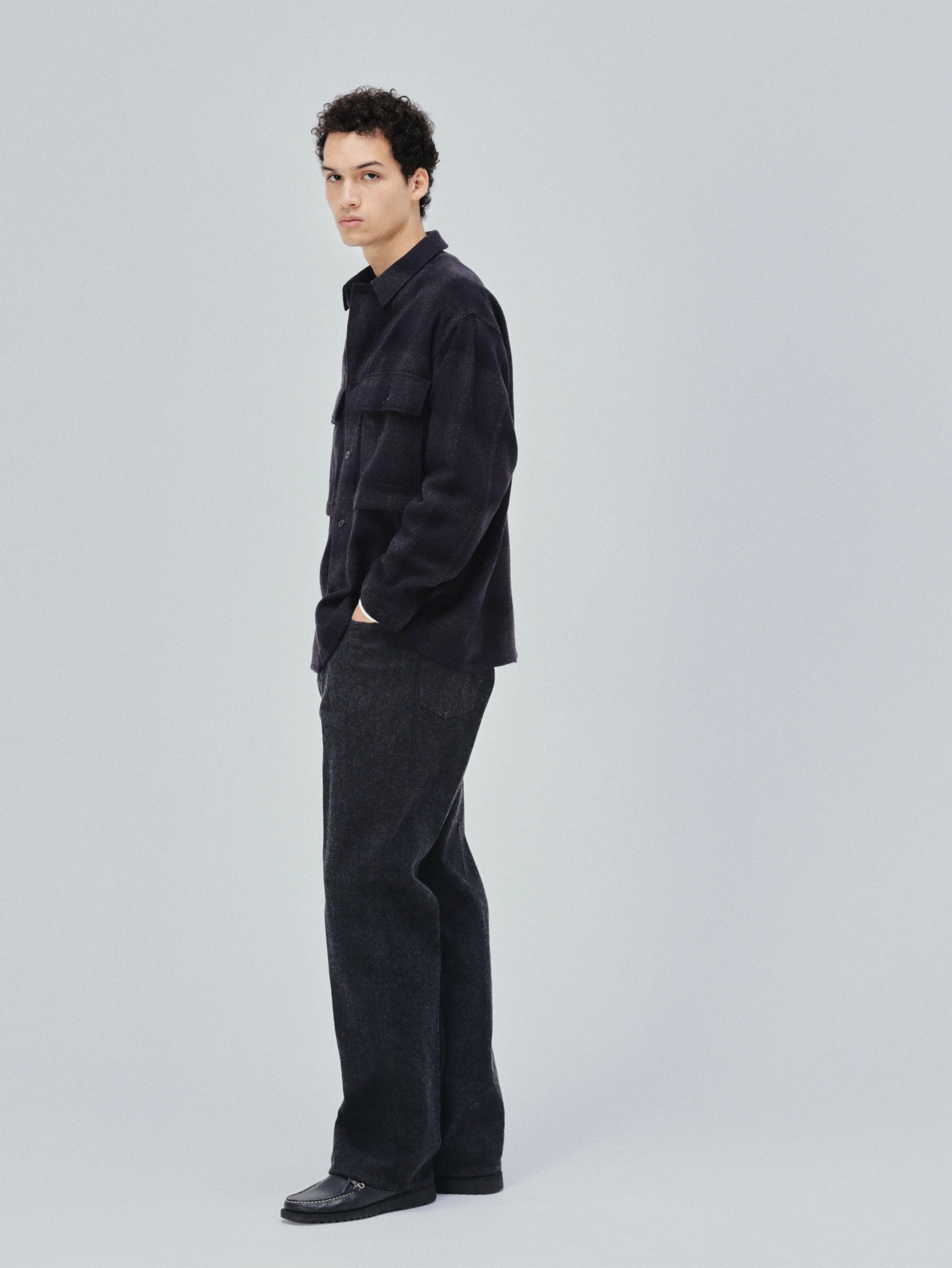 KAPTAIN SUNSHINE(キャプテンサンシャイン) |Alpaca Wool Field Shirt Jacket