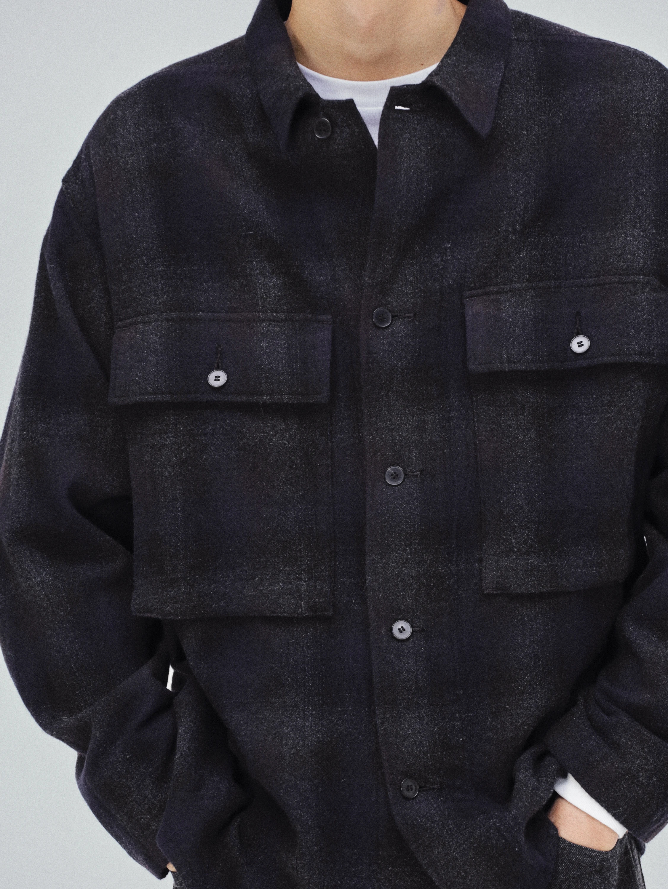 KAPTAIN SUNSHINE(キャプテンサンシャイン) |Alpaca Wool Field Shirt Jacket
