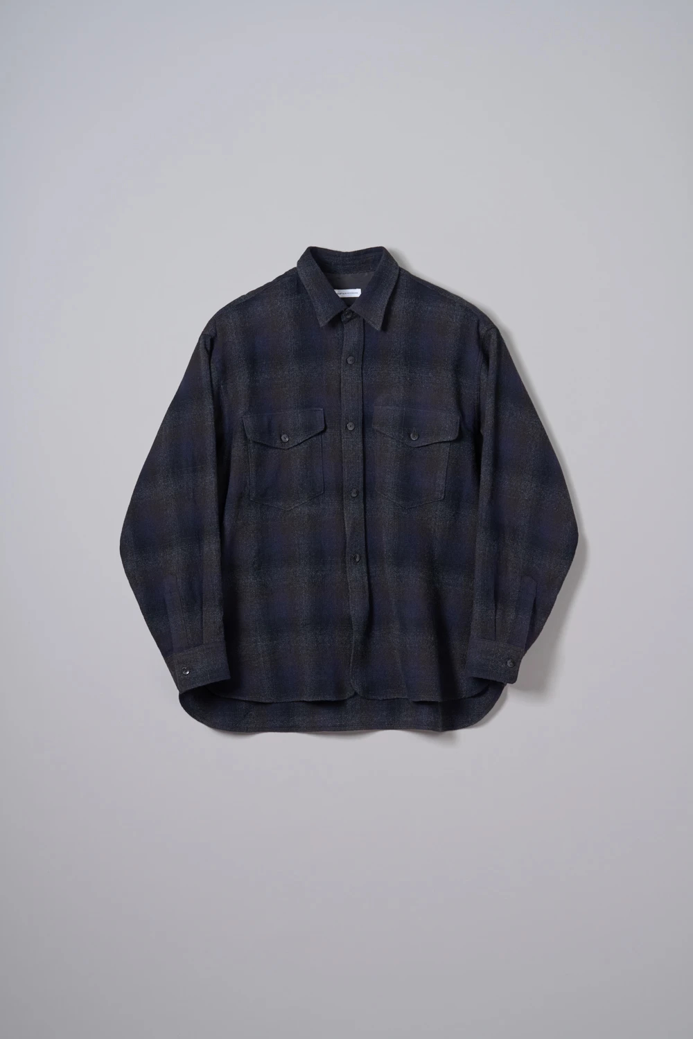 KAPTAIN SUNSHINE(キャプテンサンシャイン) |Alpaca Wool 2Pockets Shirt