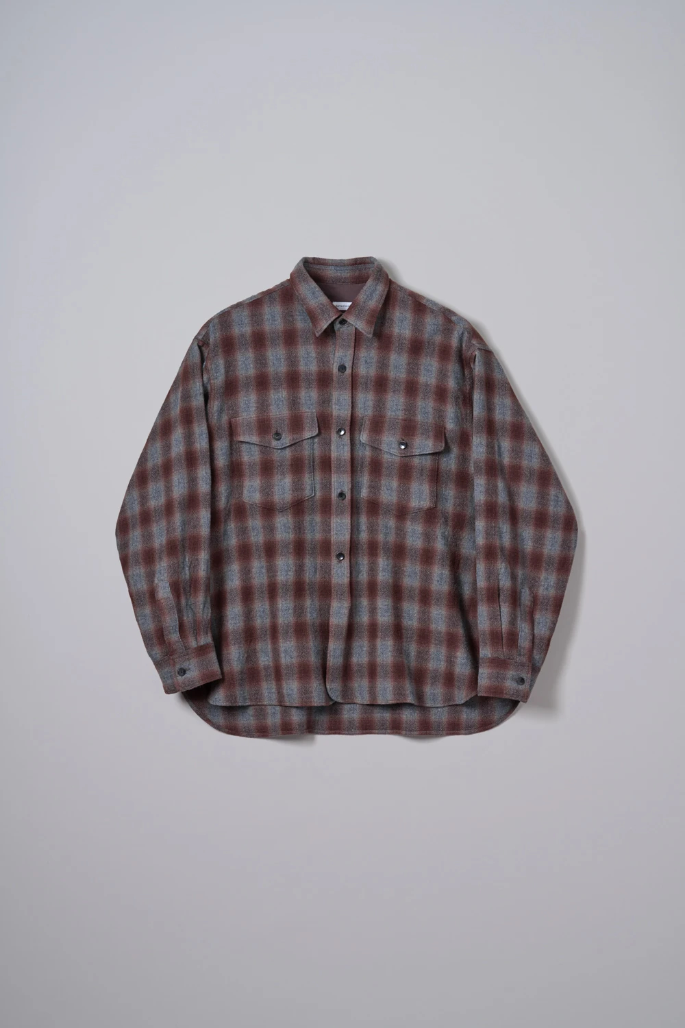 KAPTAIN SUNSHINE(キャプテンサンシャイン) |Alpaca Wool 2Pockets Shirt