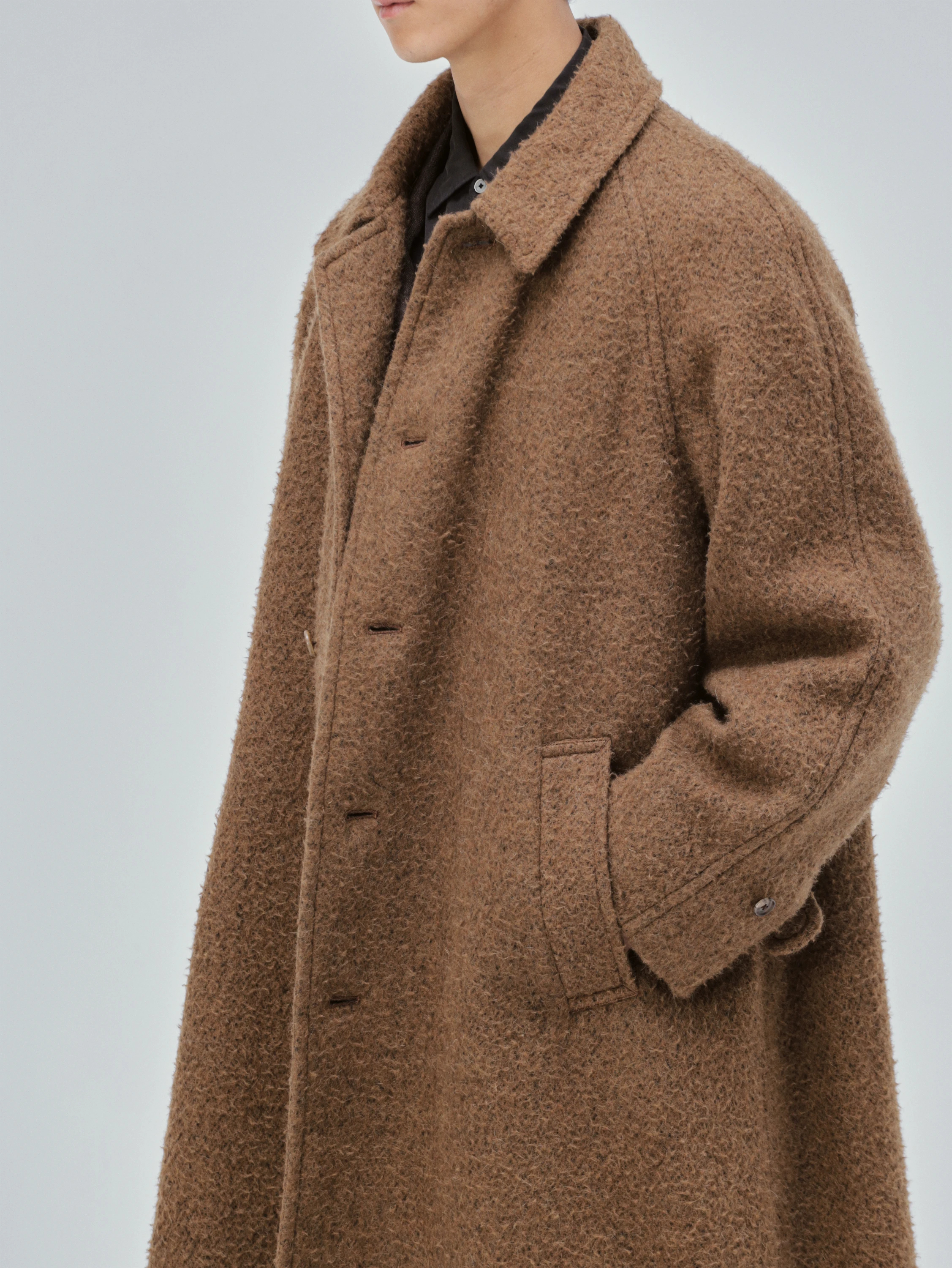 Napping Wool Umbrella Coat | OUTER WEAR | KAPTAIN SUNSHINE ONLINE