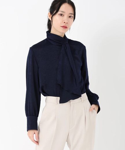 サイドボウタイブラウス
